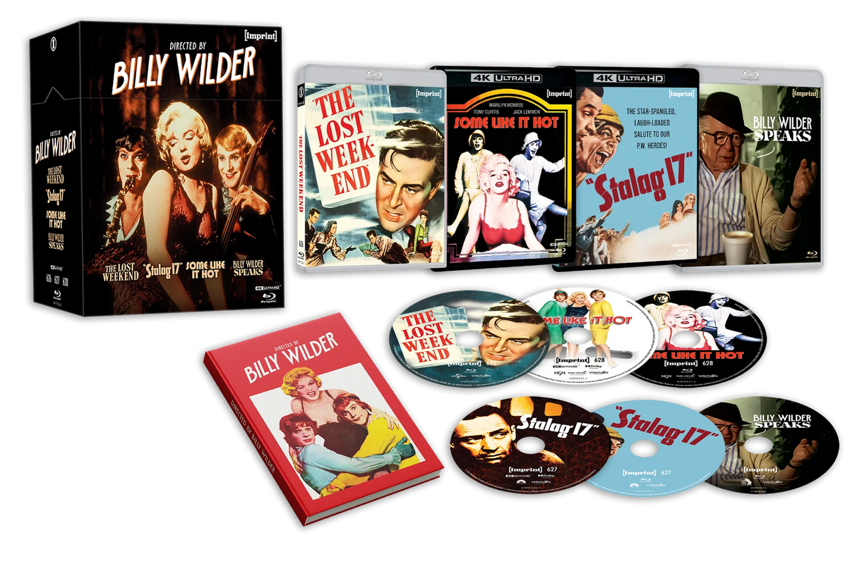 Directed By Billy Wilder (4K UHD/Blu-ray, Limited Edition Hardbox, Region Free)