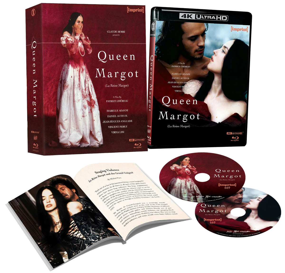 Queen Margot (4K UHD, Imprint Limited Edition Hardbox, Region Free)