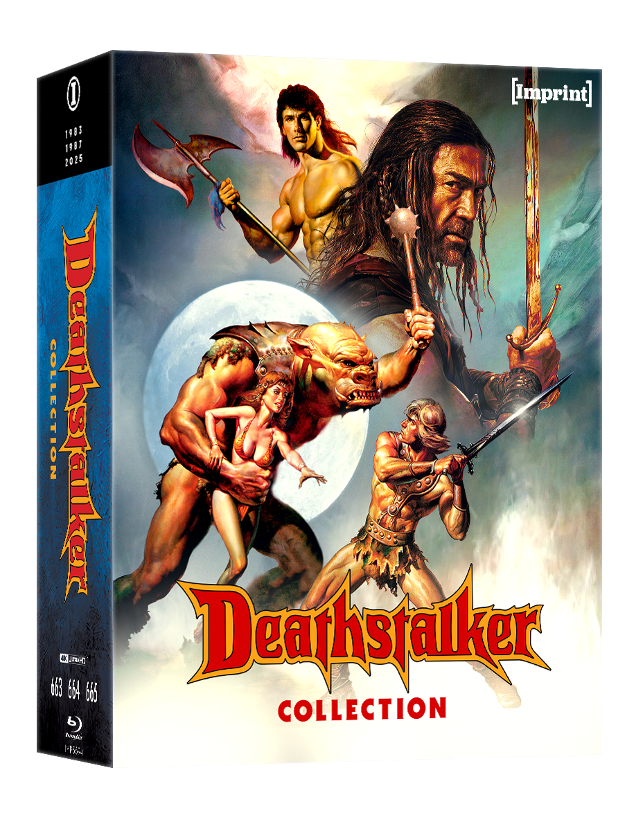 Deathstalker Collection (4K UHD, Imprint Limited Edition Steelbook + Lenticular Hardbox, Region Free)