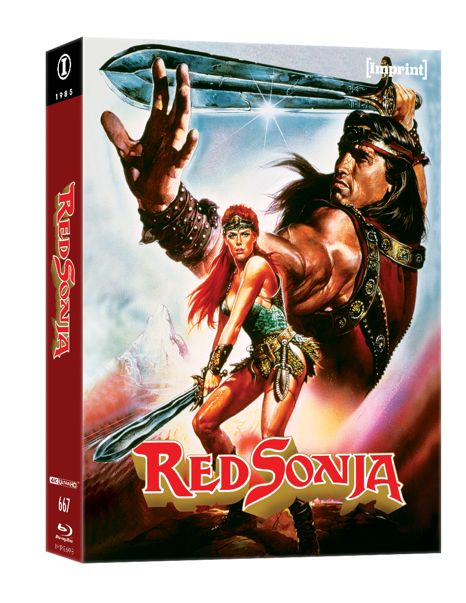 Red Sonja (4K UHD, Imprint Limited Edition Steelbook + Lenticular Hardbox, Region Free)