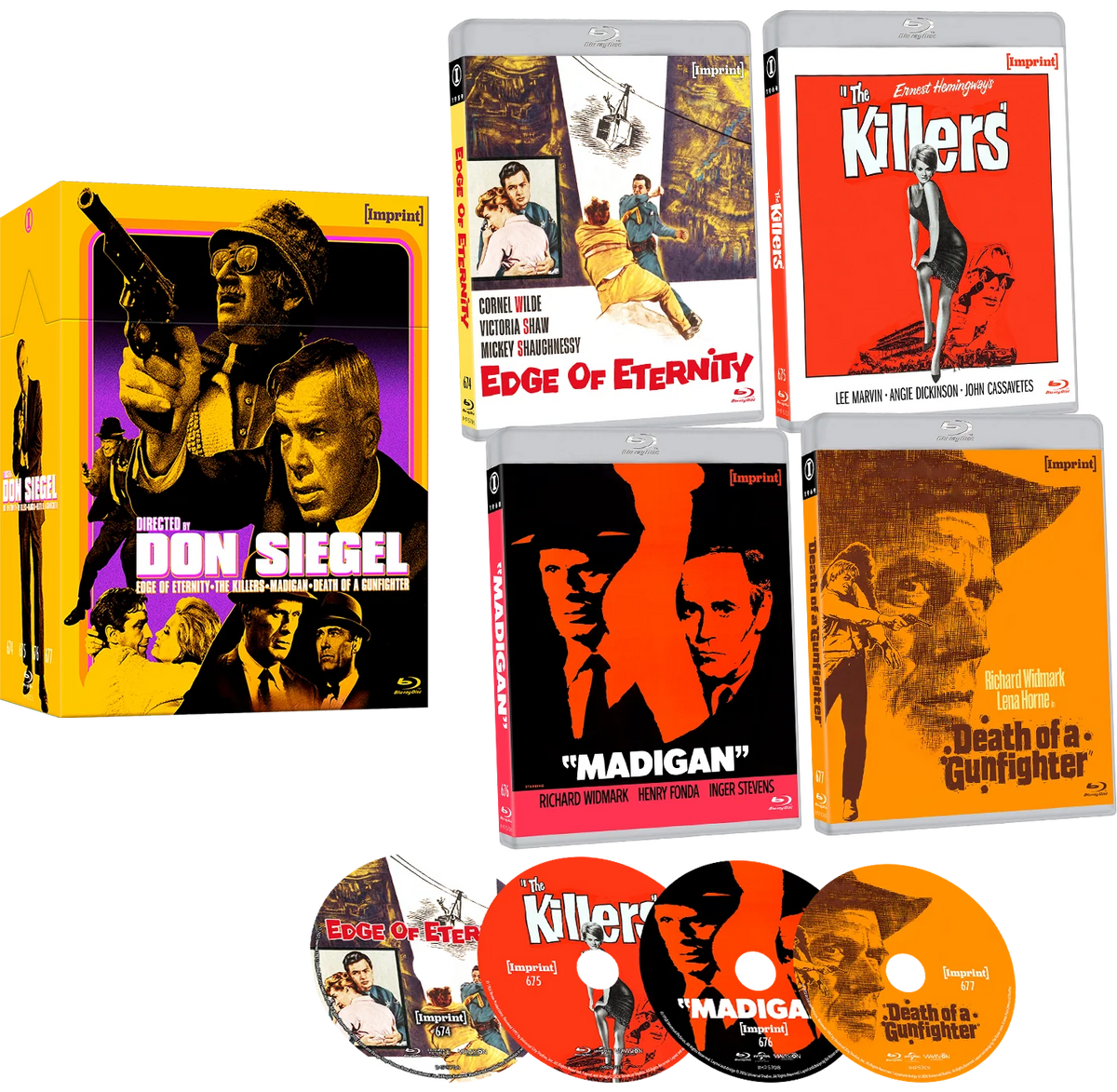 Directed by Don Siegel (Limited Edition, Region Free)