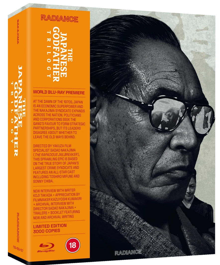 The Japanese Godfather Trilogy (Limited Edition, Radiance UK, Region Free)