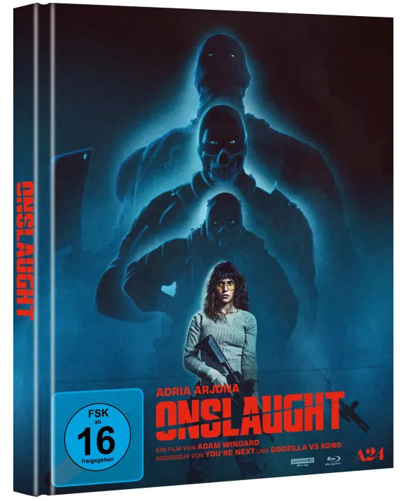 Onslaught (4K UHD, Plaion LE Mediabook, Region Free/B)