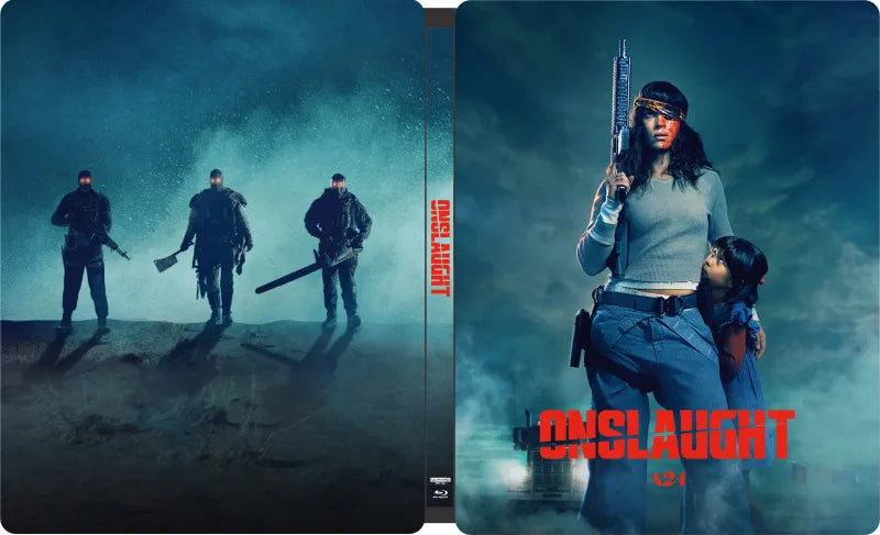 Onslaught (4K UHD, Plaion LE Steelbook, Region Free/B)