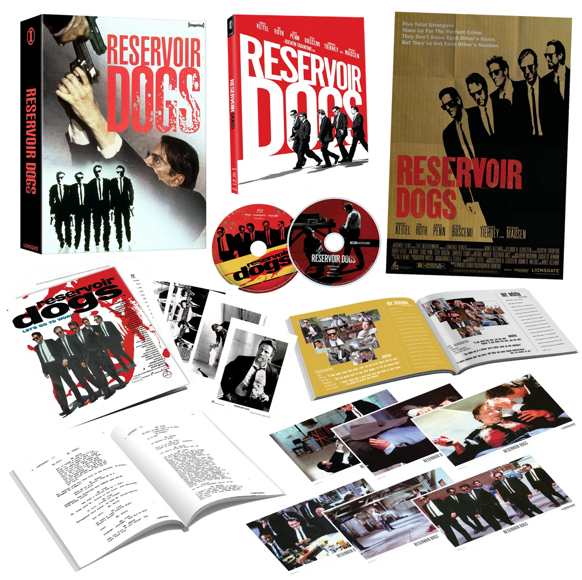 Reservoir Dogs (4K UHD, Imprint Limited Edition Lenticular Large Hardbox, Region Free)