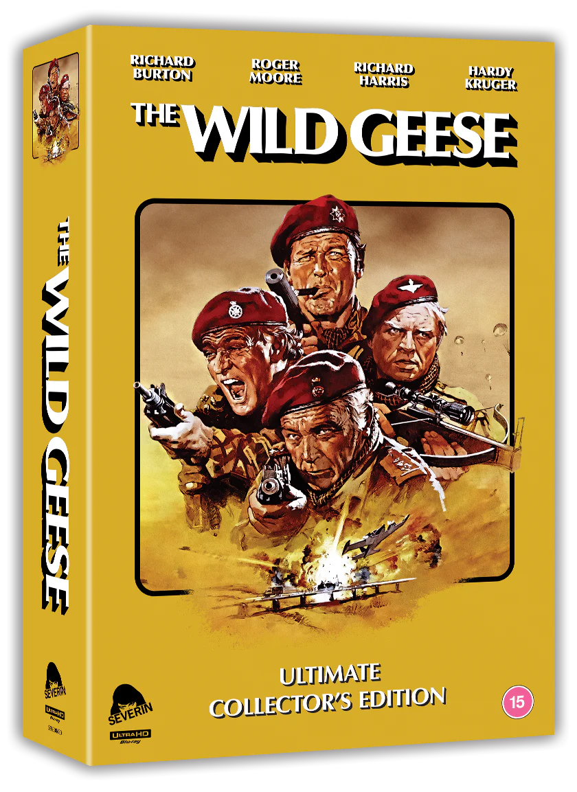 The Wild Geese (4K UHD, Severin UK Limited Edition, Region Free)
