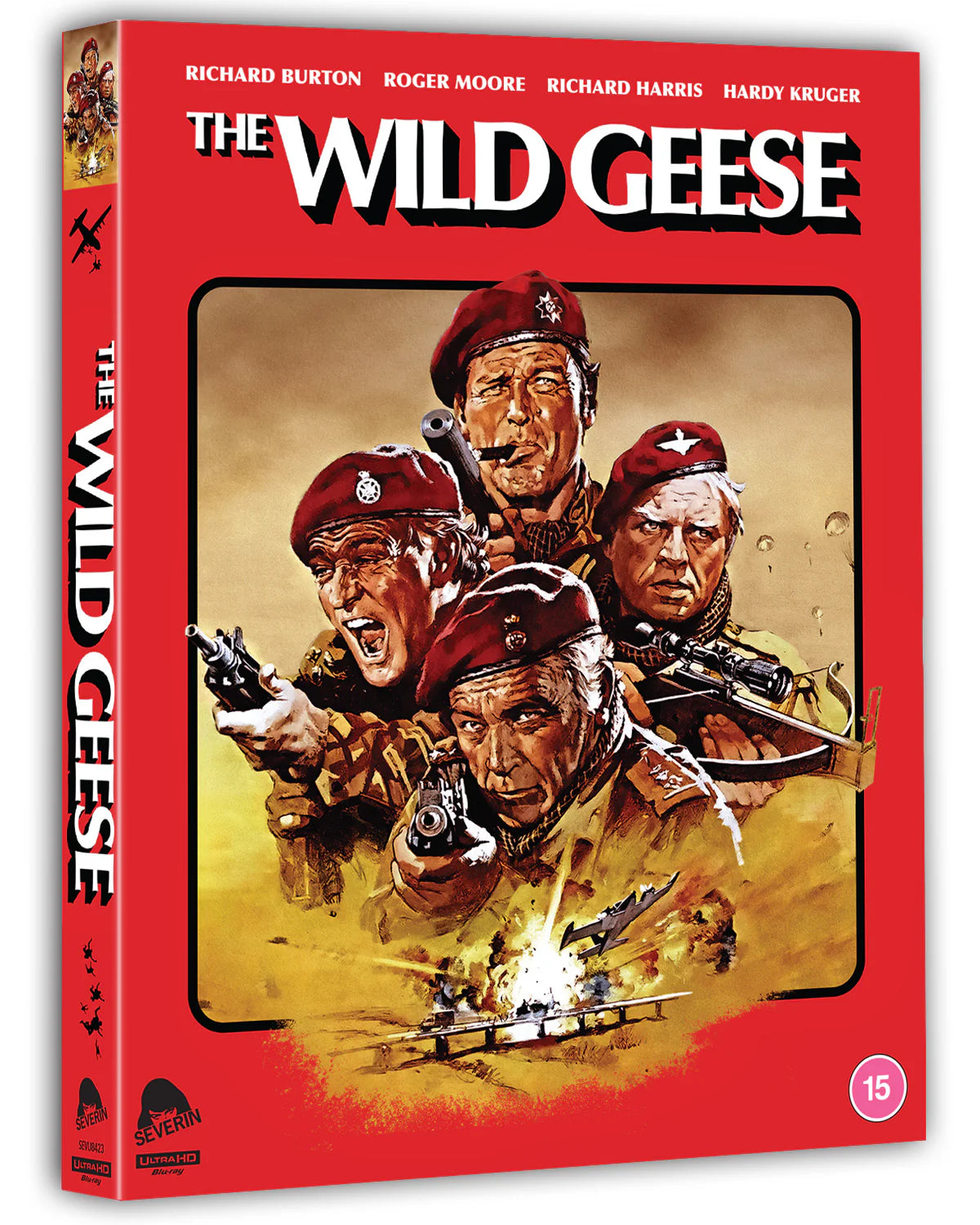 The Wild Geese (4K UHD, Severin UK Standard Edition, Region Free) w/SLIP