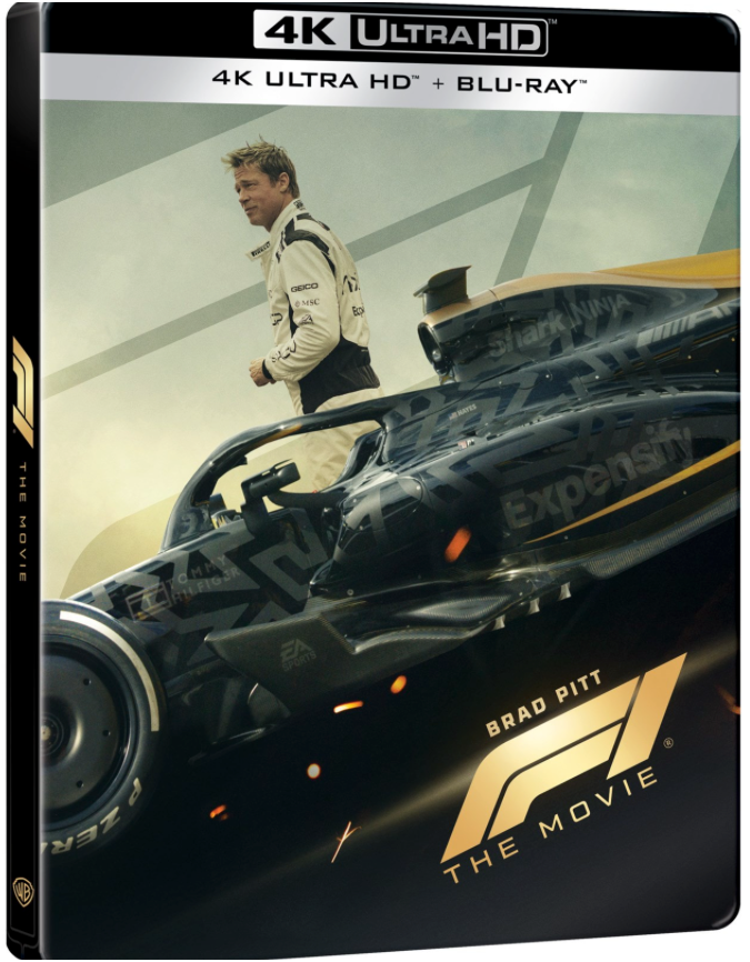 F1: The Movie (4K UHD, UK Limited Edition Steelbook, Region Free)