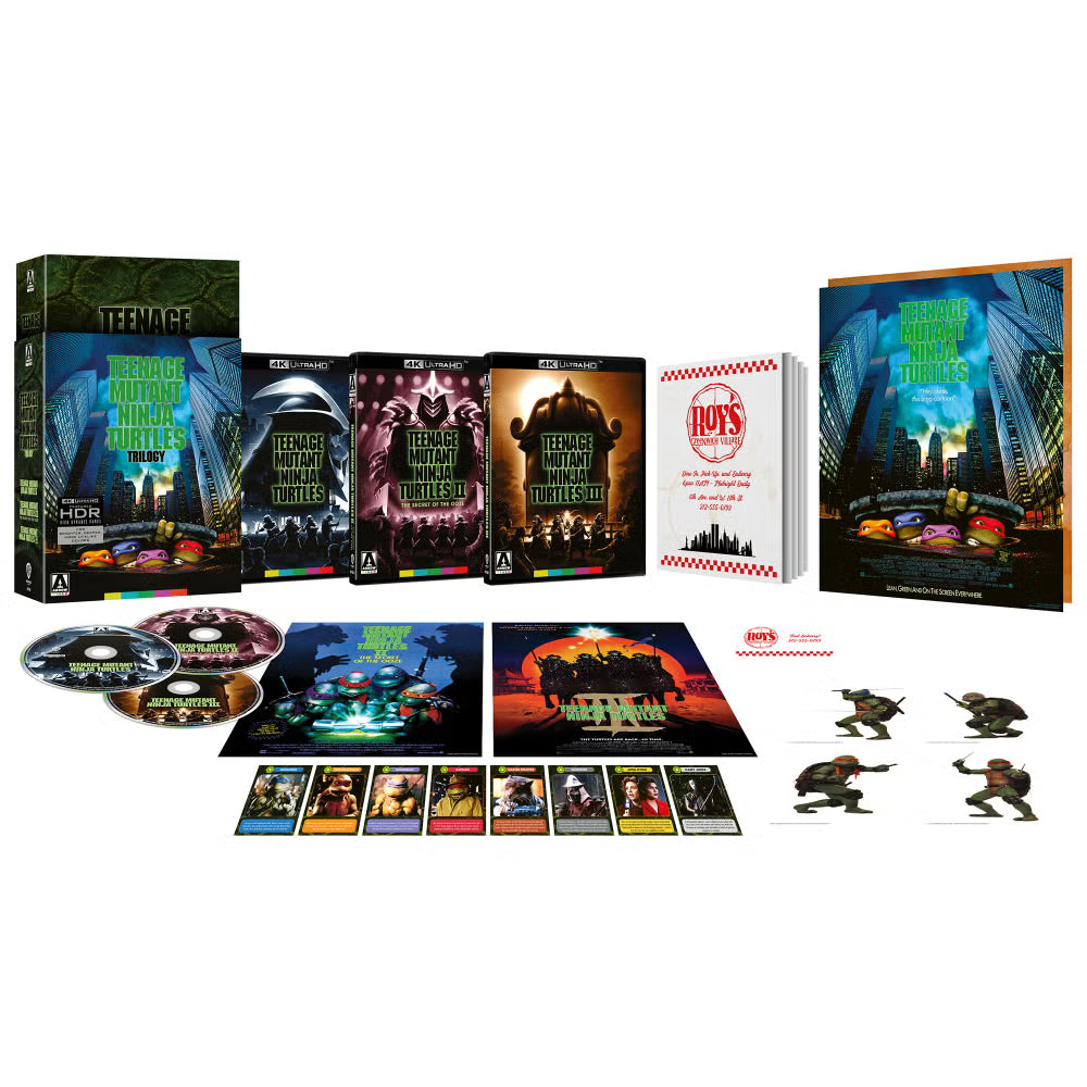 Teenage Mutant Ninja Turtles Trilogy (4K UHD, Limited Edition)