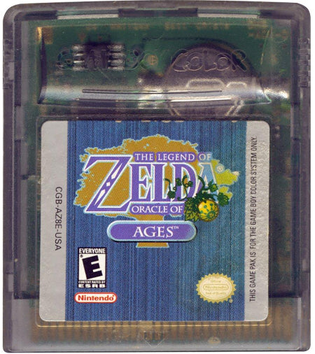 Zelda Oracle of Ages Gameboy Color LOOSE