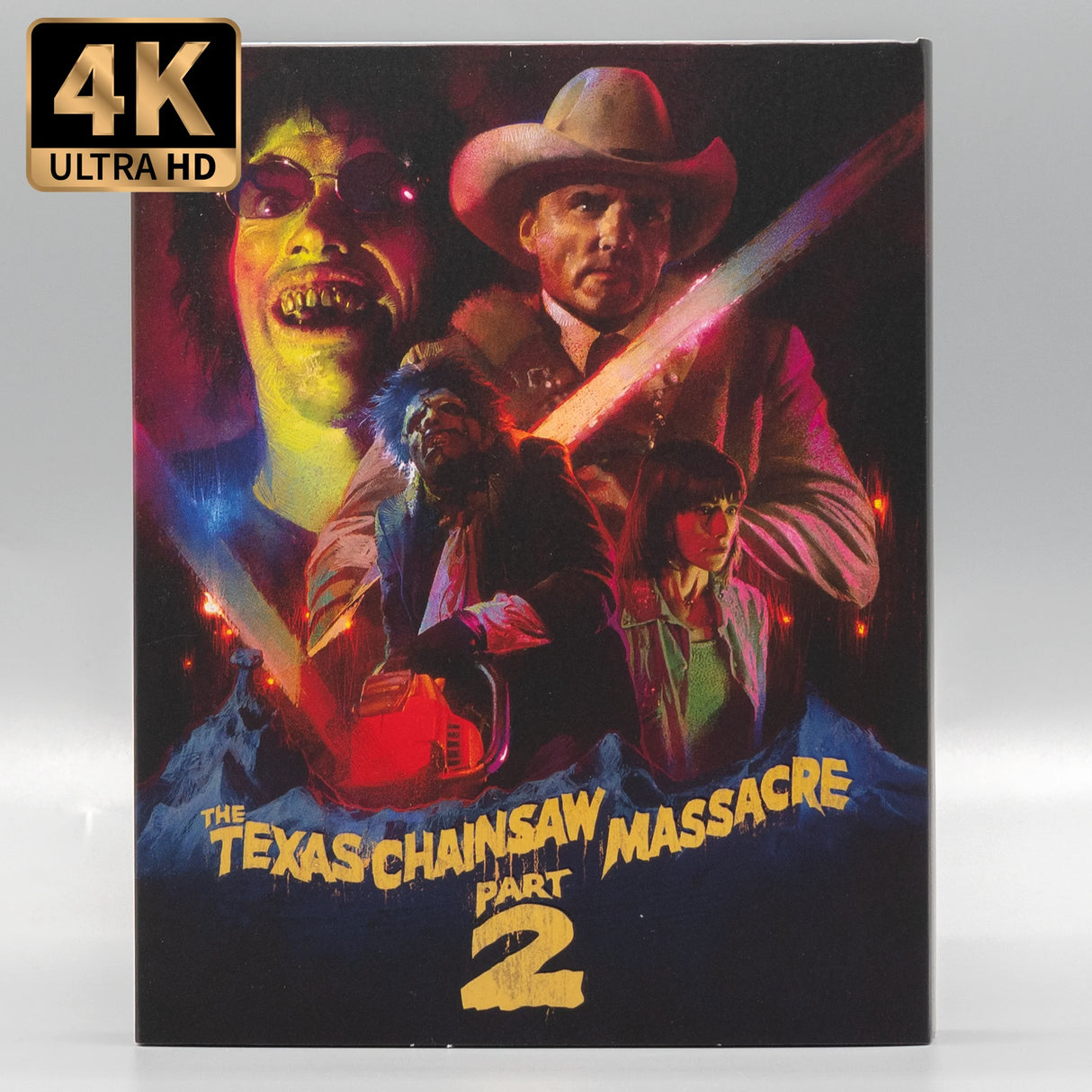 The Texas Chainsaw Massacre 2 (4K UHD, Limited Slip Variant) w/SLIP