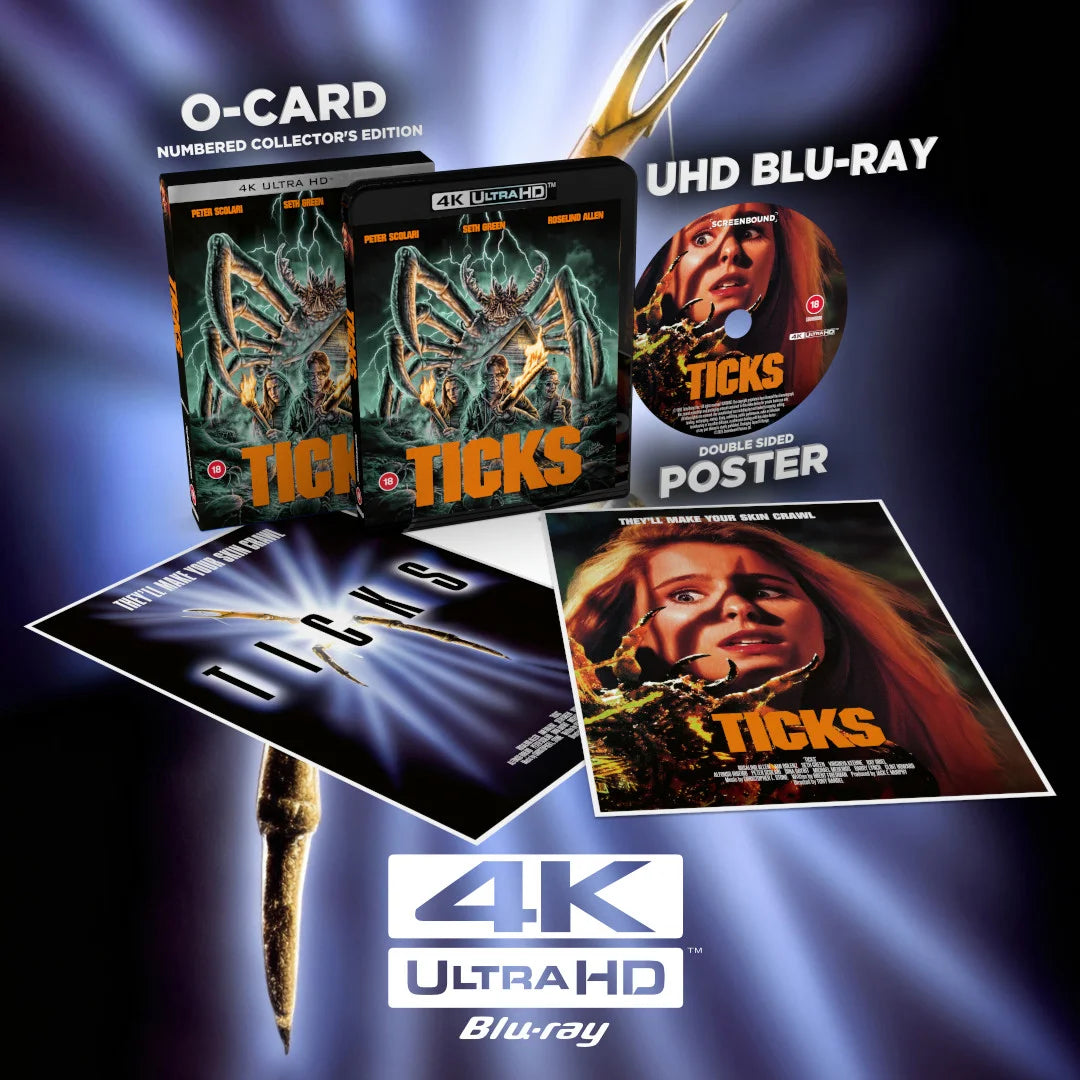 Ticks (4K UHD, Limited Edition, Region Free) w/SLIP