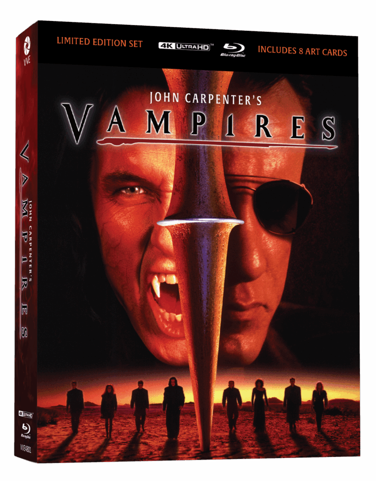 John Carpenter's Vampires (4K UHD, Limited Edition w/Lenticular Hardcase, Region Free)