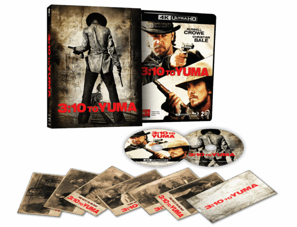 3:10 To Yuma (2007) (4K UHD/Blu-Ray, Limited Edition w/Lenticular Hardcase, Region Free)
