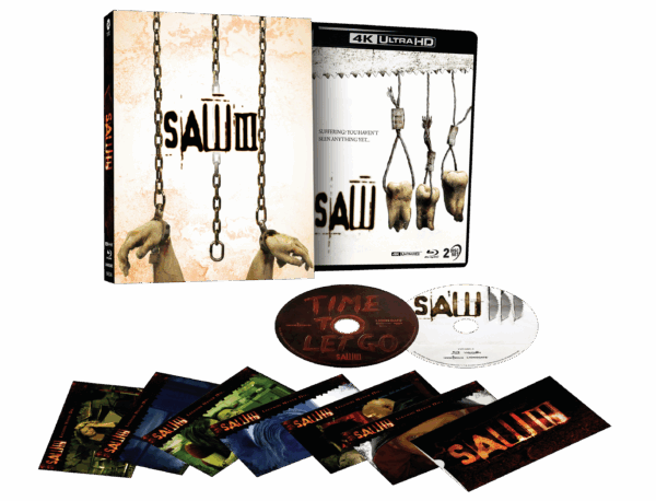 Saw III (4K UHD, Limited Edition Lenticular Hardcase, Region Free)