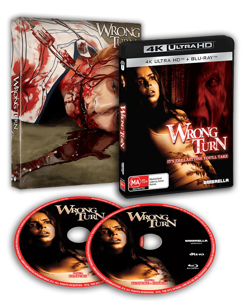 Wrong Turn (4K UHD, Umbrella, Region Free)