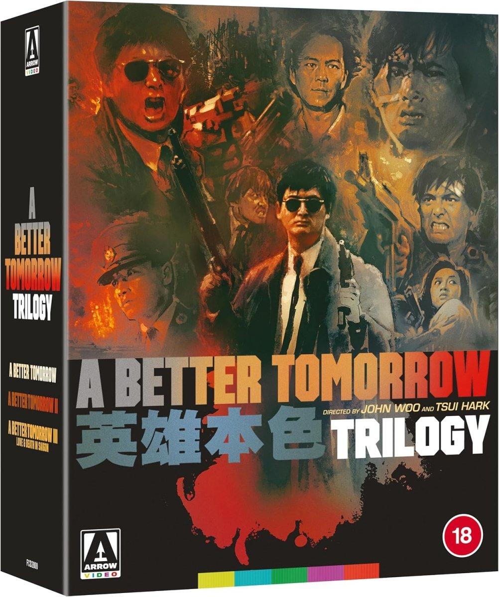 A Better Tomorrow Trilogy (Blu-ray, Arrow UK Limited Edition, Region B)