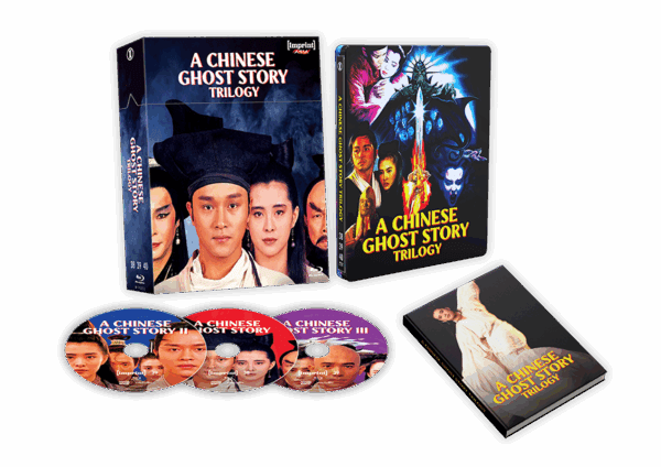 A Chinese Ghost Story Trilogy (Imprint, Limited Edition Steelbook + Hardbox, Region Free) - New Blu - Ray