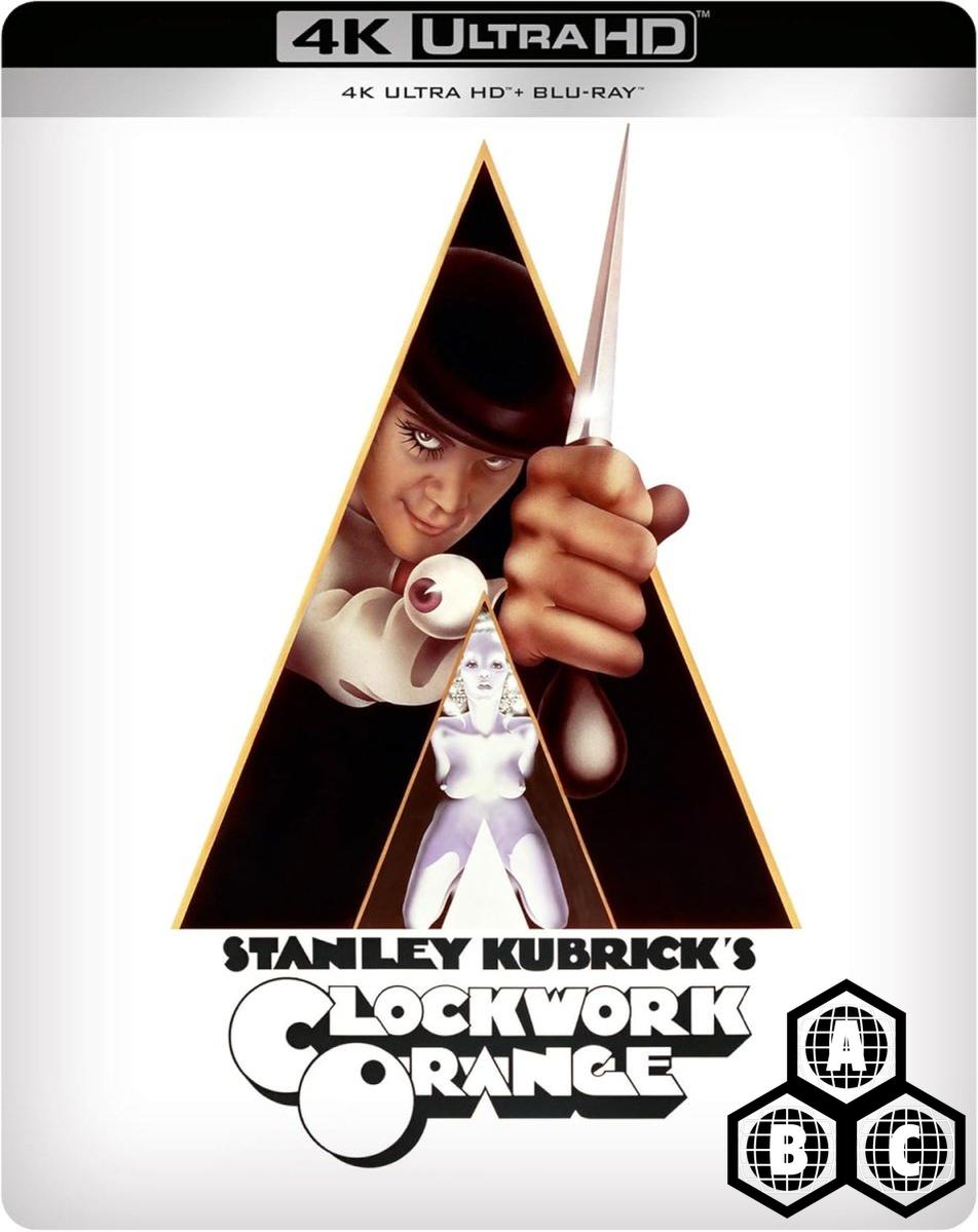 A Clockwork Orange (4K UHD, Limited Edition Steelbook, Region Free) - New 4K UHD
