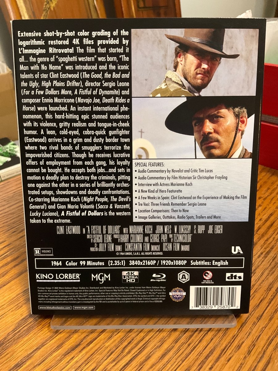 A Fistful of Dollars (4K UHD) w/SLIP USED - Used 4K UHD