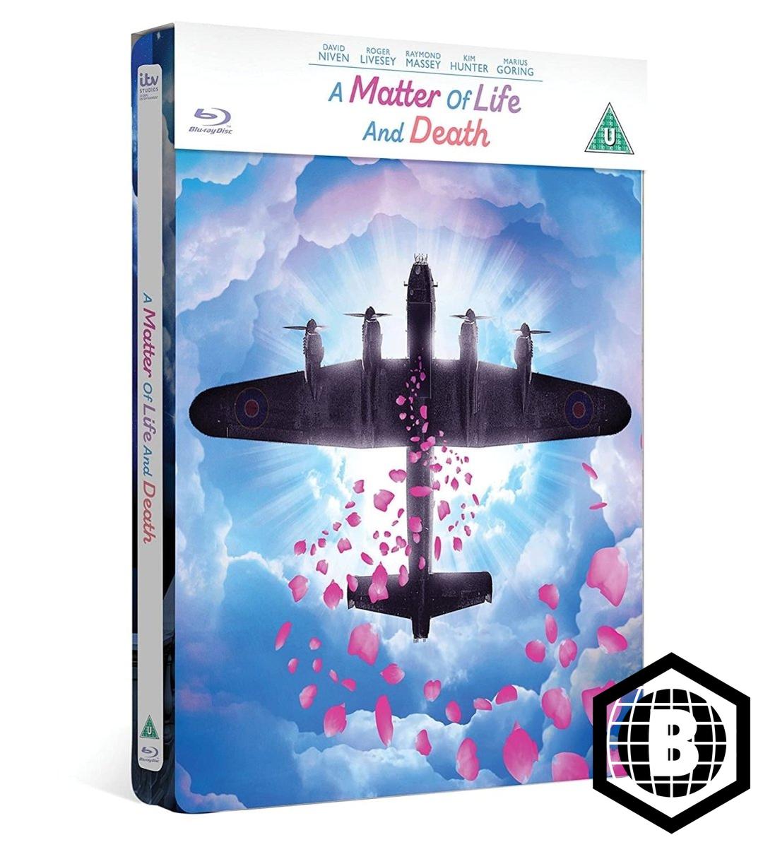 A Matter of Life and Death (Limited Edition Steelbook, Region B) - New Blu - Ray