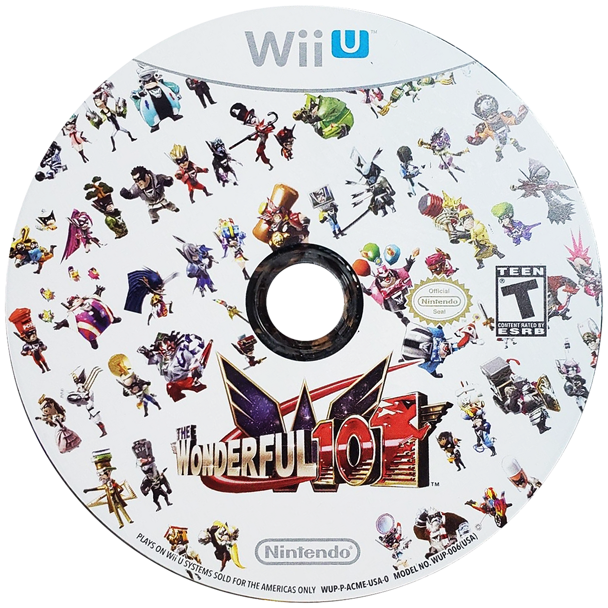 Wonderful 101 Nintendo Wii-U LOOSE