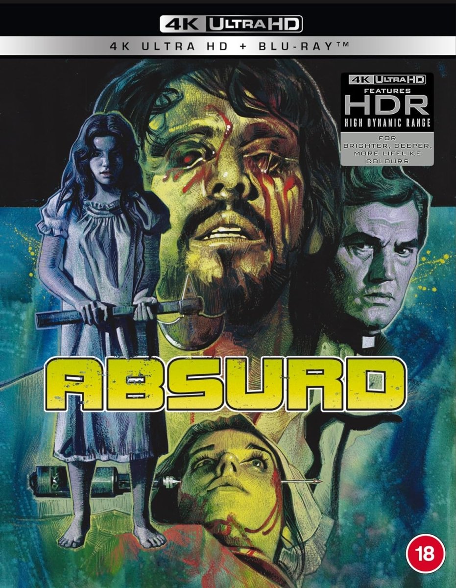 Absurd (4K UHD, Region Free) w/SLIP - New 4K UHD