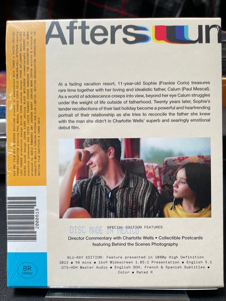 Aftersun (A24 version) w/SLIPCASE - New Blu - Ray