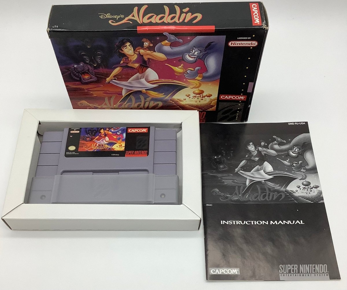 Aladdin Super Nintendo USED - Video Games - Nintendo SNES
