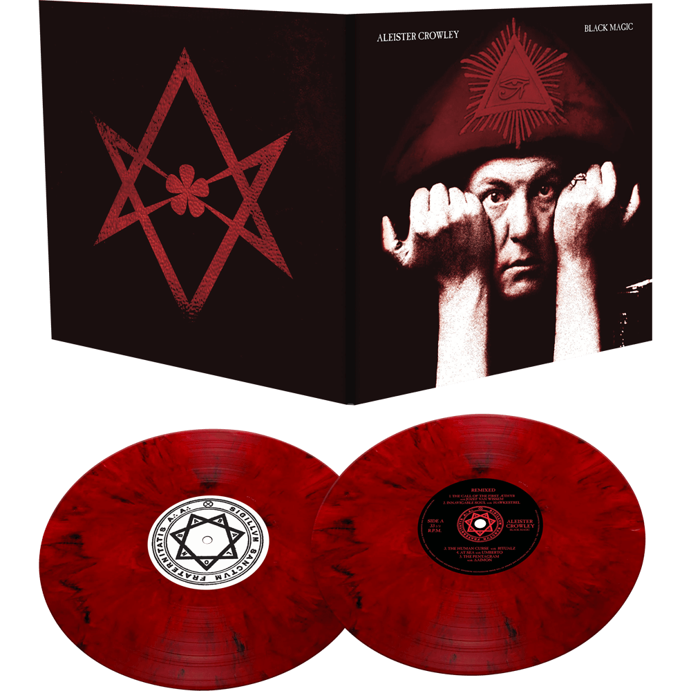 Aleister Crowley – Black Magic (Limited Edition Red Marble Double Vinyl) - Music