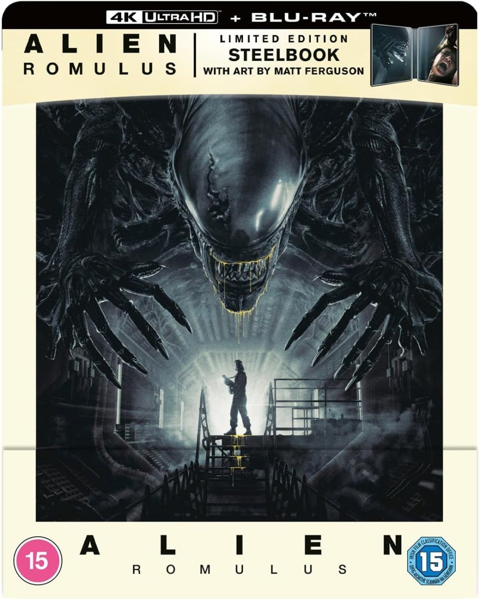 Alien: Romulus (4K UHD, UK Limited Edition Steelbook, Region Free/B - New 4K UHD