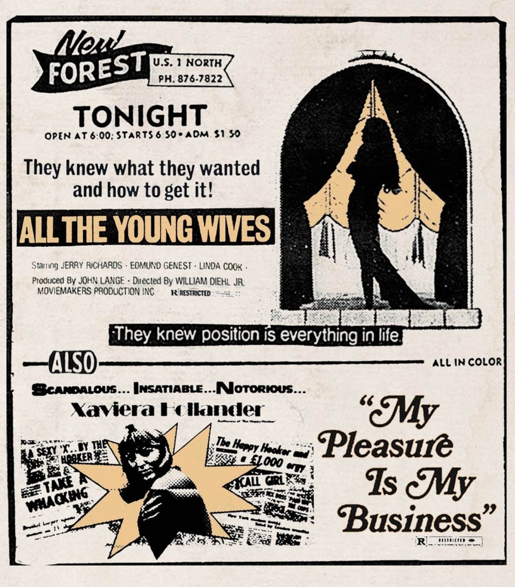 All the Young Wives + My Pleasure Is My Business (Drive-in Double Feature #21) USED