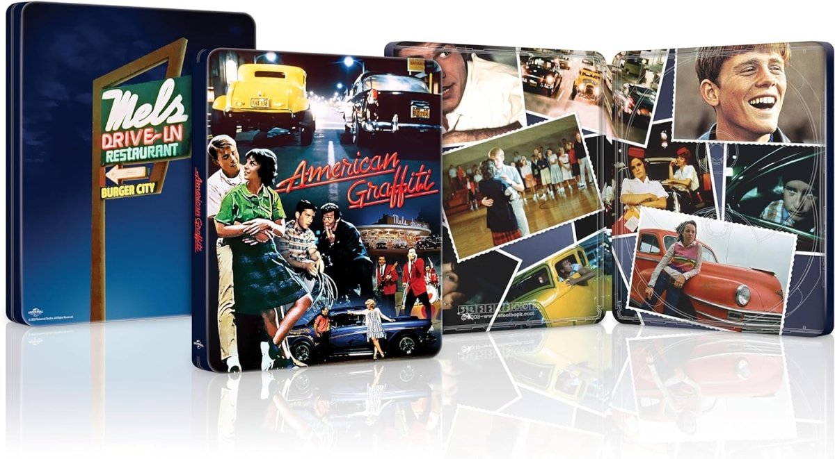 American Graffiti (4K UHD, Limited Edition Steelbook, Region Free/B) - New 4K UHD