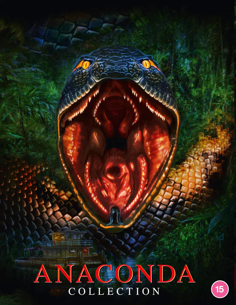 Anaconda Collection 1 - 4 (Region Free) w/SLIP - New Blu - Ray