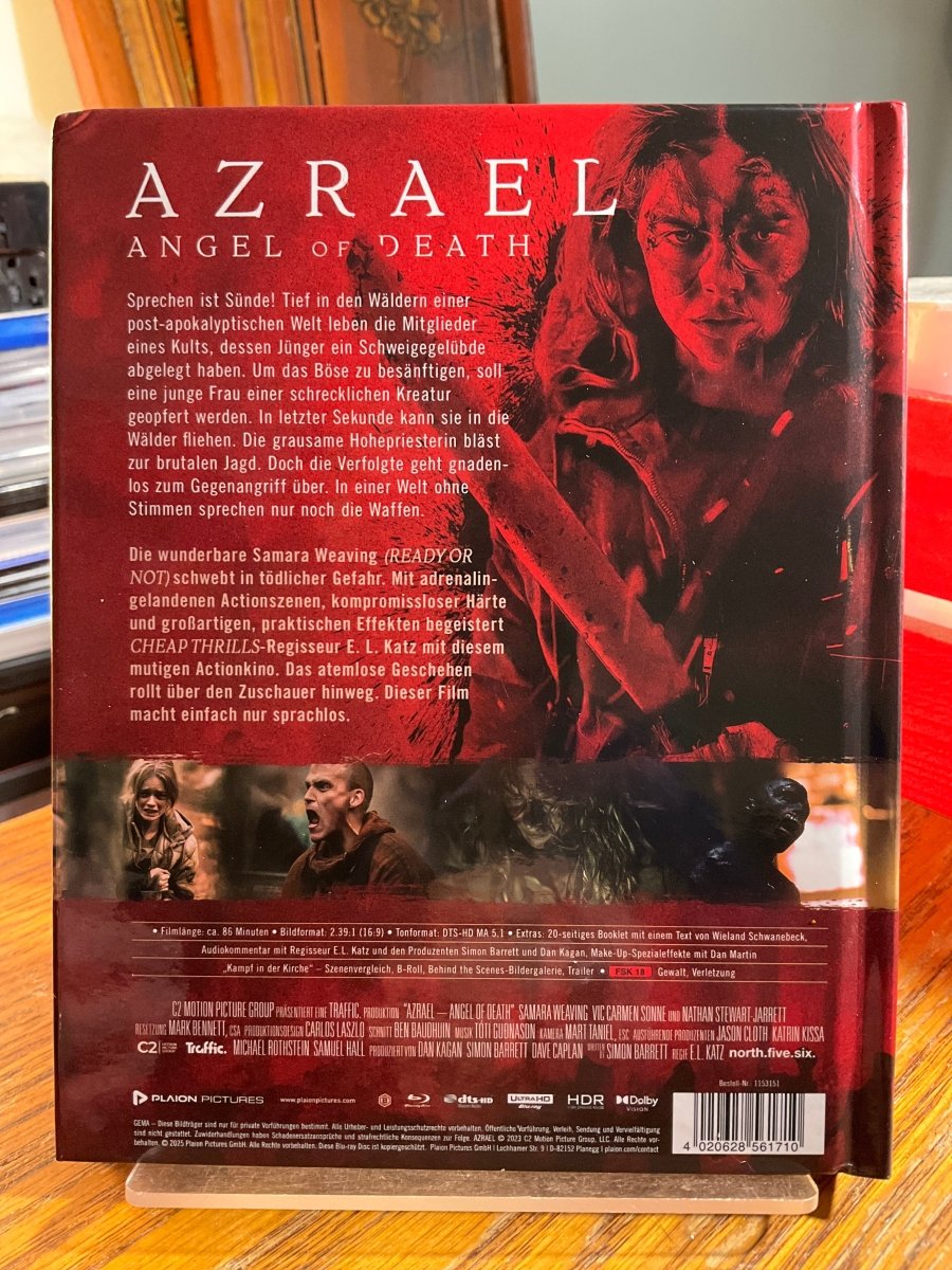 Azrael (4K UHD, Limited Edition Mediabook, Region Free/B) USED