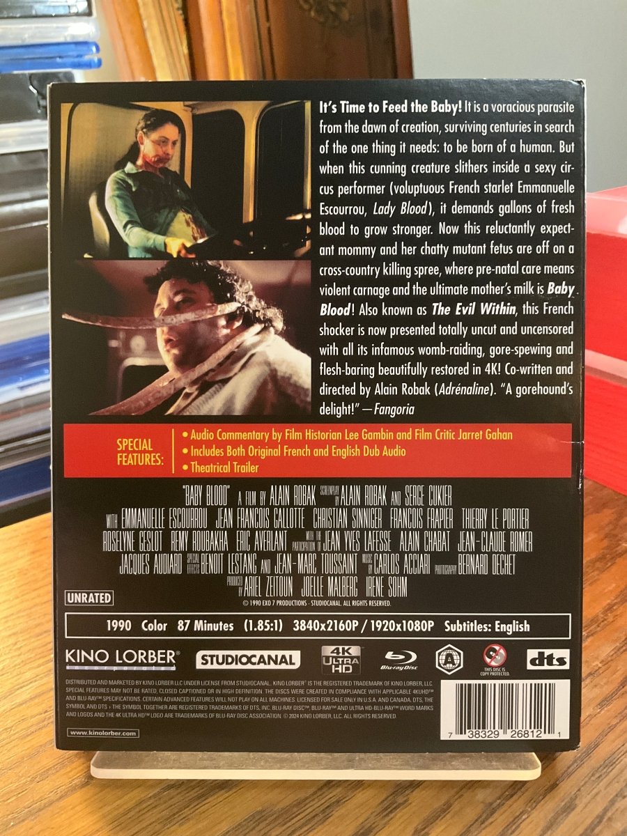 Baby Blood (4K UHD) w/SLIP USED