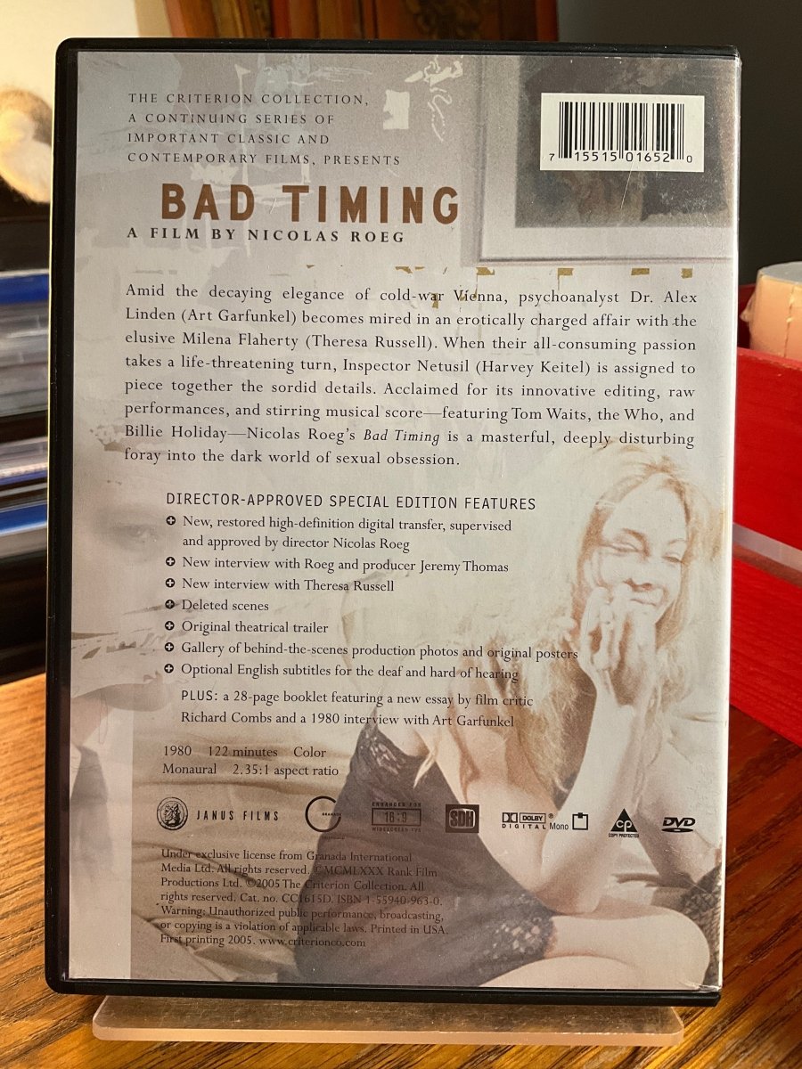 Bad Timing (#303) (DVD) USED