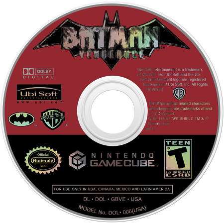 Batman Vengeance Nintendo Gamecube LOOSE - Video Games - Nintendo Gamecube