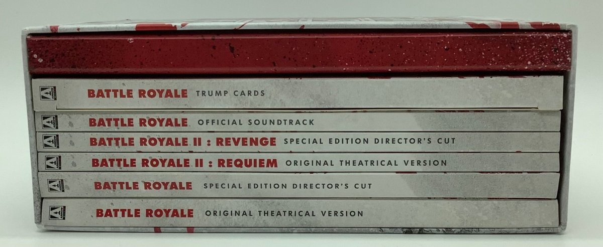 Battle Royale (4K UHD, Limited 5 Disc Edition, Region Free/Region B) USED