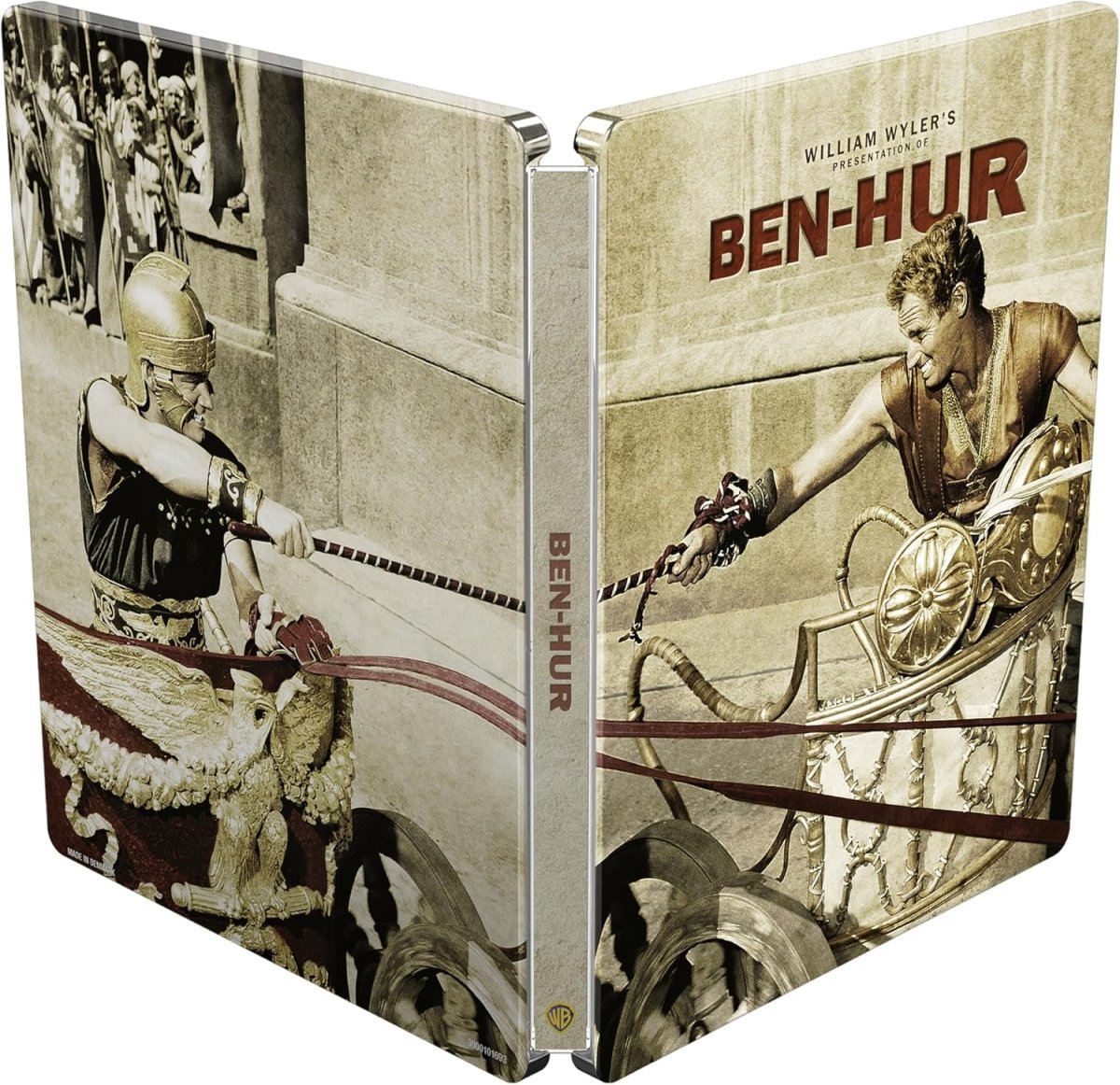 Ben - Hur (4K UHD, UK Limited Edition Steelbook, Region Free) - New 4K UHD