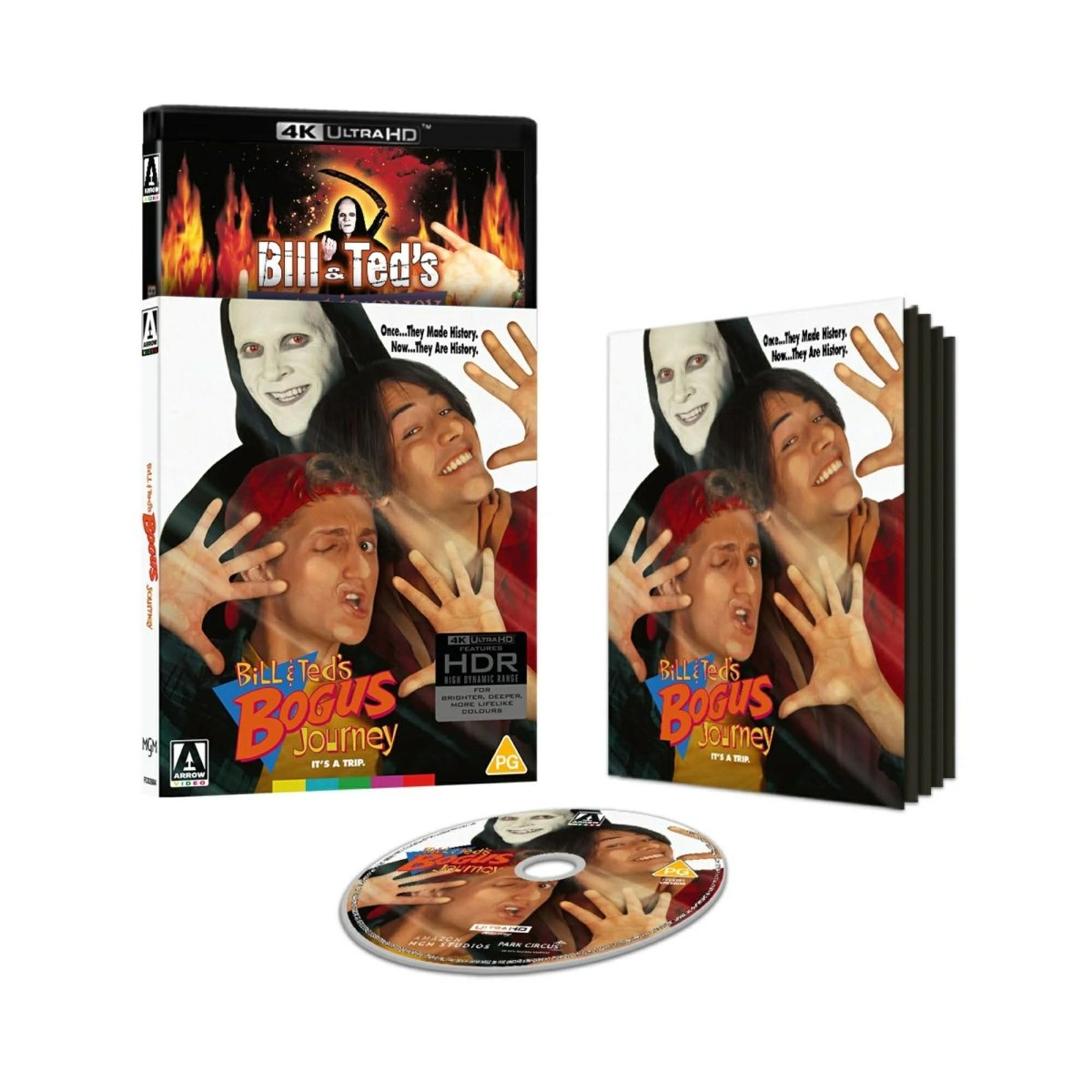 Bill and Ted's Bogus Journey (4K UHD, Arrow UK Limited Edition, Region Free)