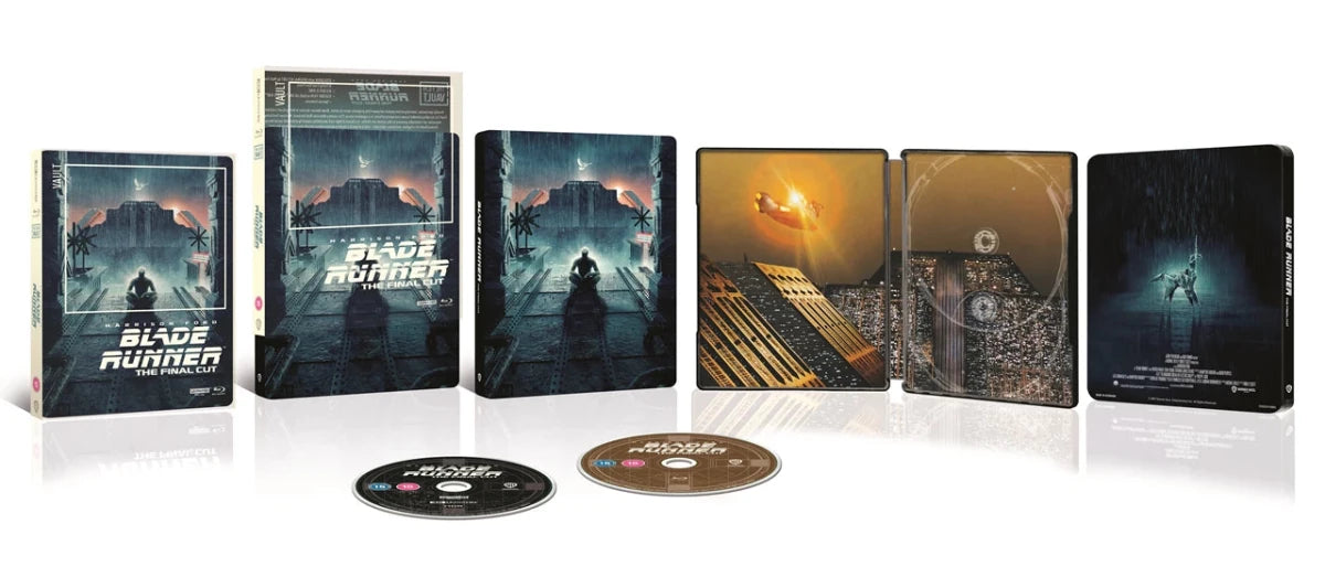 Blade Runner (UK 4K UHD, Film Vault Limited Edition Steelbook, Region Free) *one per customer