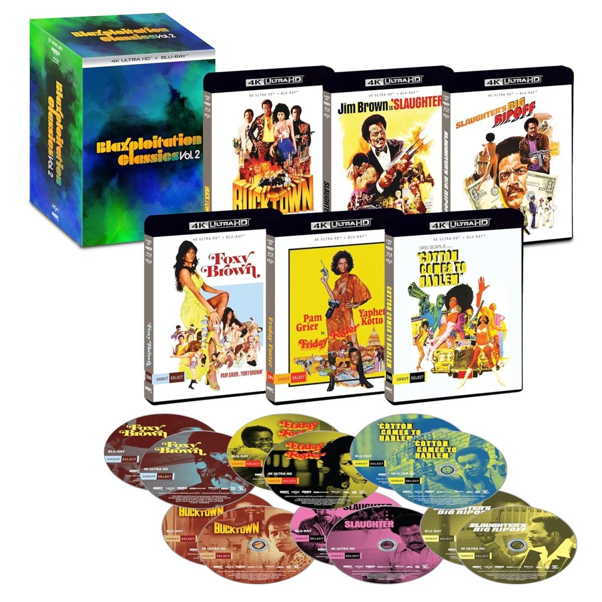 Blaxploitation Classics Vol. 2 (4K UHD)