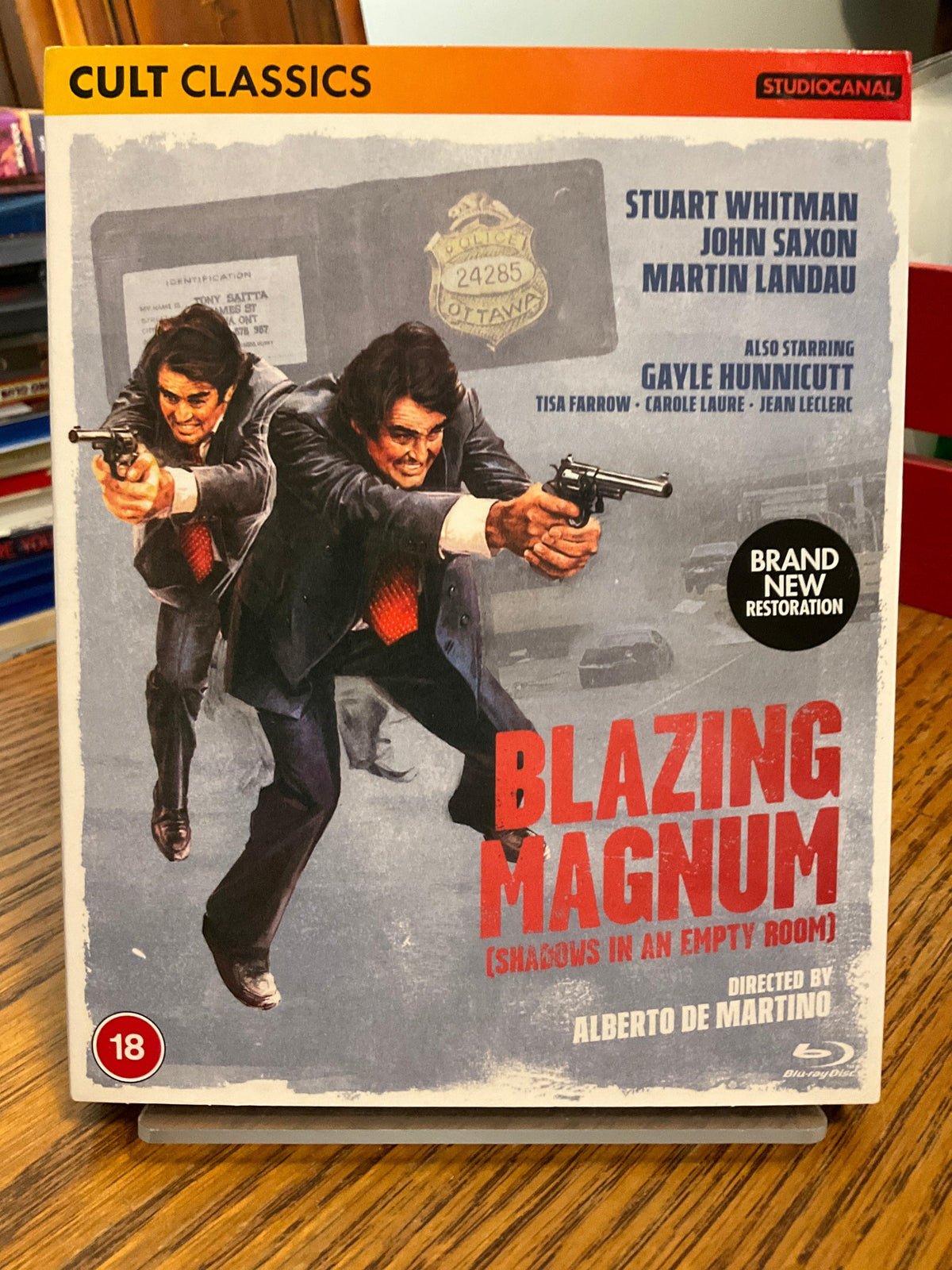 Blazing Magnum aka Shadows In An Empty Room (Region B) w/SLIP + Art Cards USED