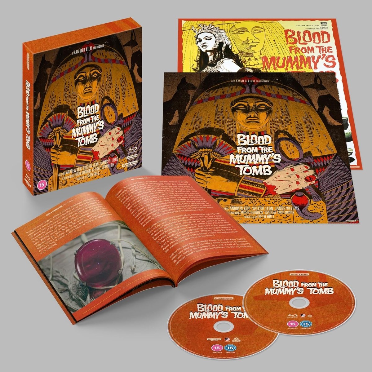 Blood from the Mummy's Tomb (4K UHD, Limited Collector's Edition, Region Free/B)