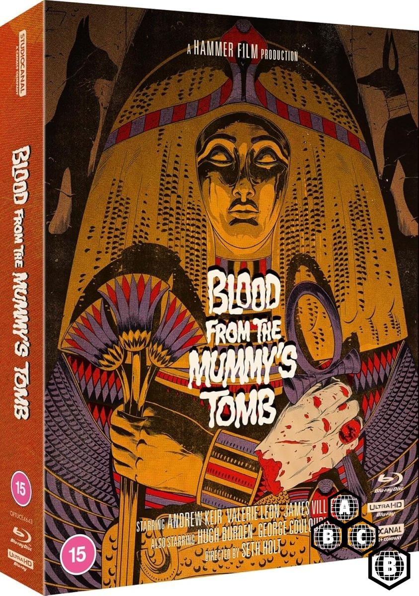 Blood from the Mummy's Tomb (4K UHD, Limited Collector's Edition, Region Free/B) - New 4K UHD
