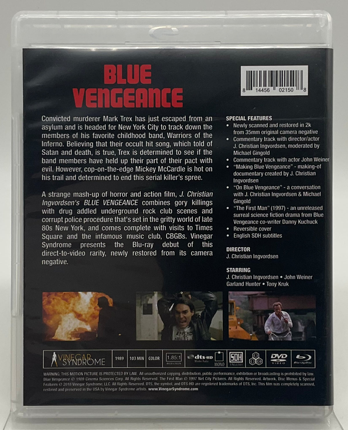 Blue Vengeance w/SLIP USED