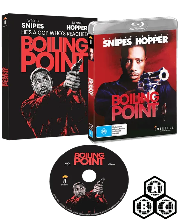 Boiling Point (1993, Region Free) w/SLIP - New Blu - Ray