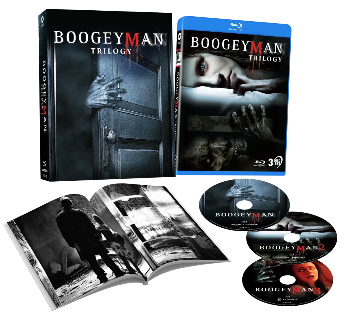 Boogeyman Trilogy (Via Vision, LE Lenticular Hardcase, Region Free)
