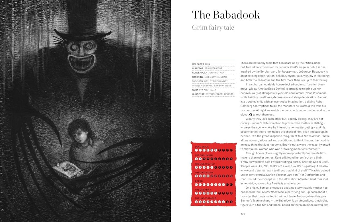 BOOK PRE - ORDER - The Book of Horror: The Anatomy of Fear in Film (HC) - Books